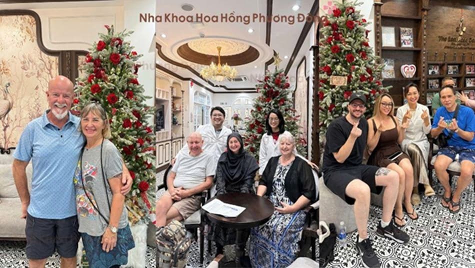Nha Khoa Hoa Hồng Phương Đông là điểm đến yêu thích của khách hàng quốc tế