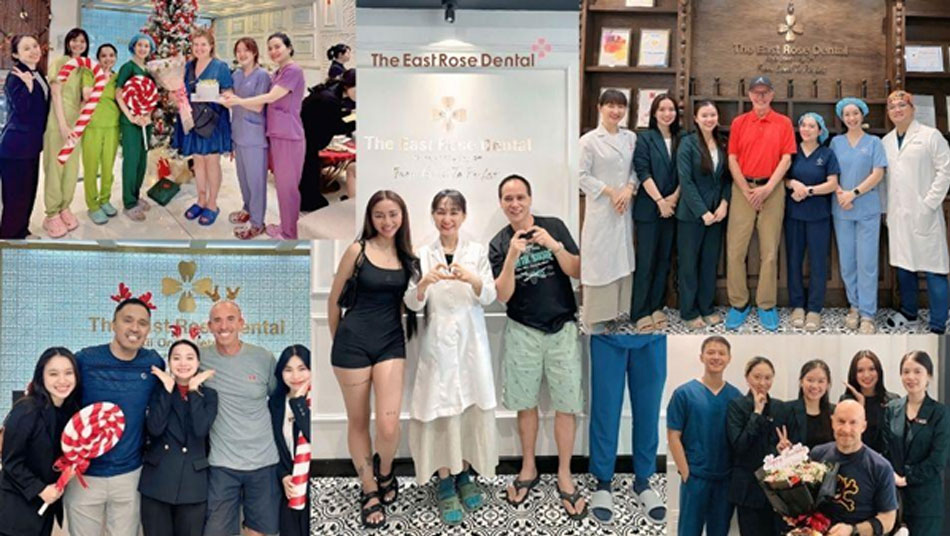 Many customers are satisfied when visiting The East Rose Dental Clinic