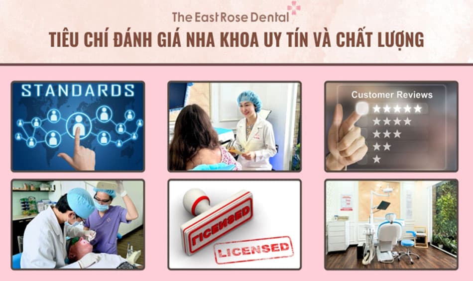 Tiêu chí đánh giá nha khoa uy tín và chất lượng