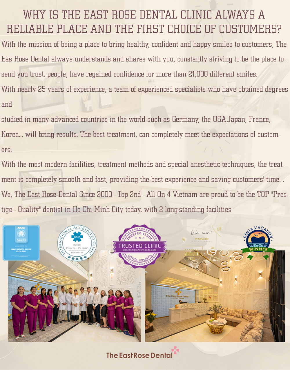 The East Rose Dental Clinic HCMC