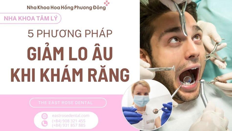 Nha khoa tâm lý: 5 phương pháp giảm lo âu khi đi khám răng