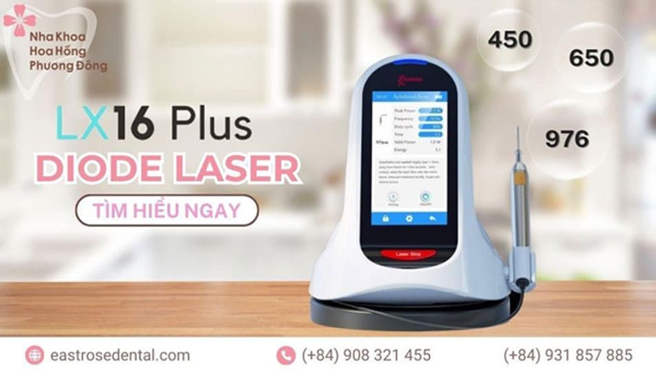 Máy Laser Diode LX16 Plus hãng Woodpecker công nghệ mới