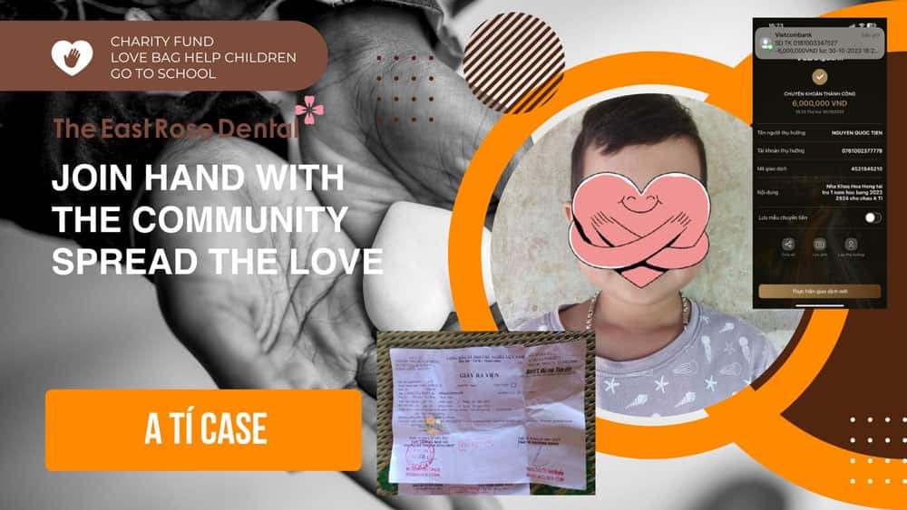 Join hand with the community, spread love with the charity fund “love bag help children go to school”