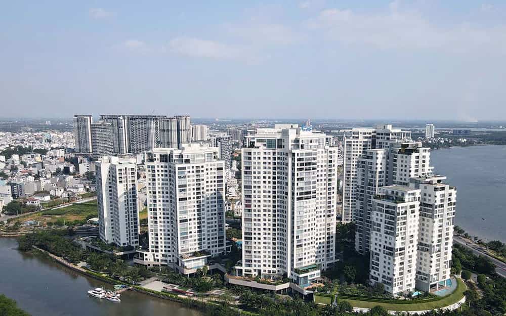 Diamond Island luxury apartment building 
