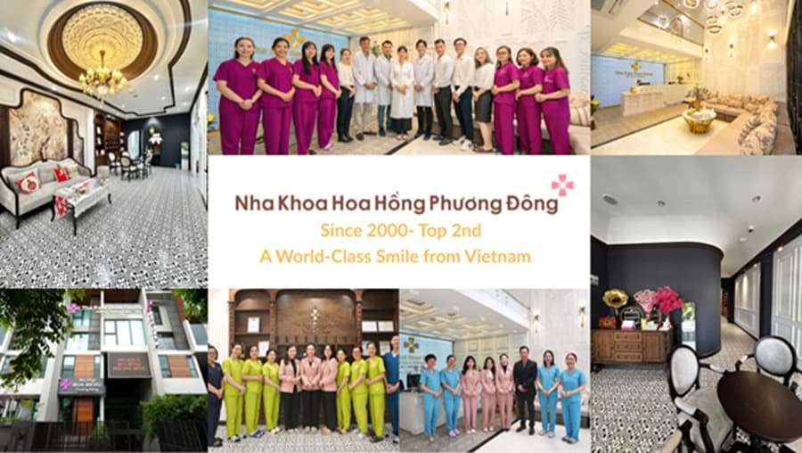 Nha khoa Hoa Hồng Phương Đông là lựa chọn hàng đầu cho người Việt ở nước ngoài về làm răng