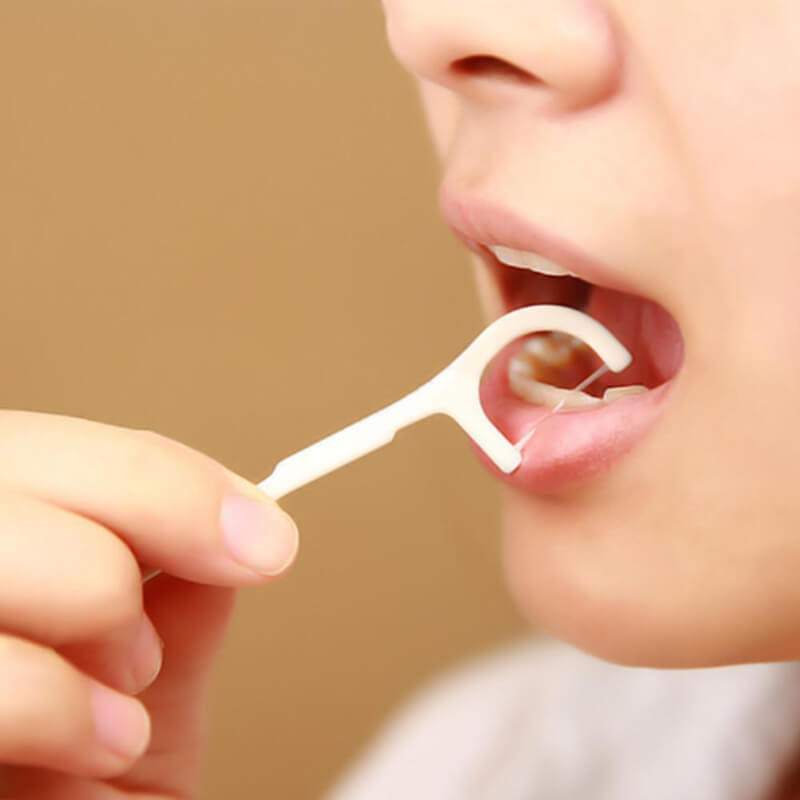 Care regimen after gum plastic surgery