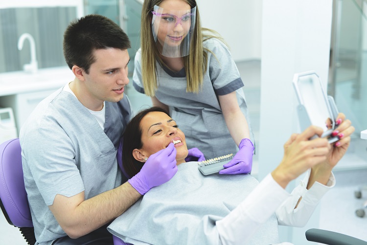 titanium porcelain teeth